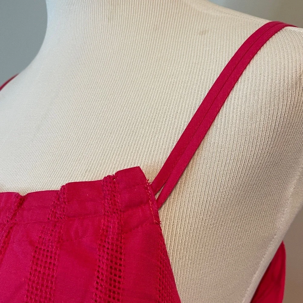 BB DAKOTA Women's Flowget About It Dress Pink M - Picture 6 of 8